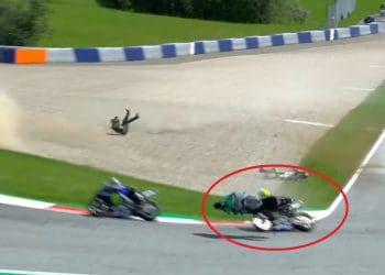 Valentino Rossi recorda ‘medo’ no acidente do GP da Áustria de 2020, que contribuiu para acabar a carreira