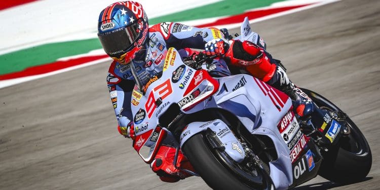 Ducati contente com Marc Márquez: ‘Ele arriscou muito em Austin, teve uma grande prestação’