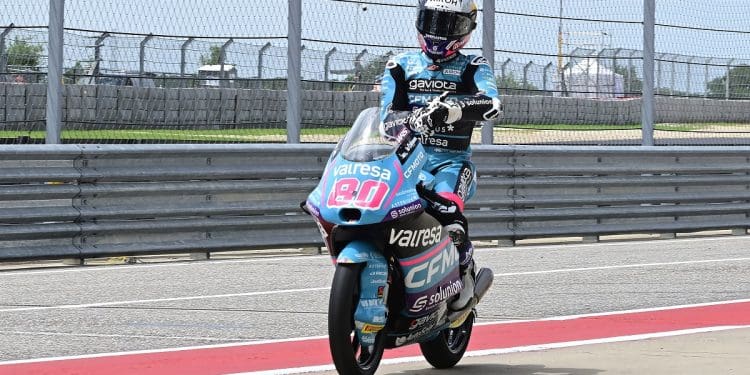 David Alonso voltou a esmagar rivais no treino do GP de Espanha de Moto3 com volta recorde