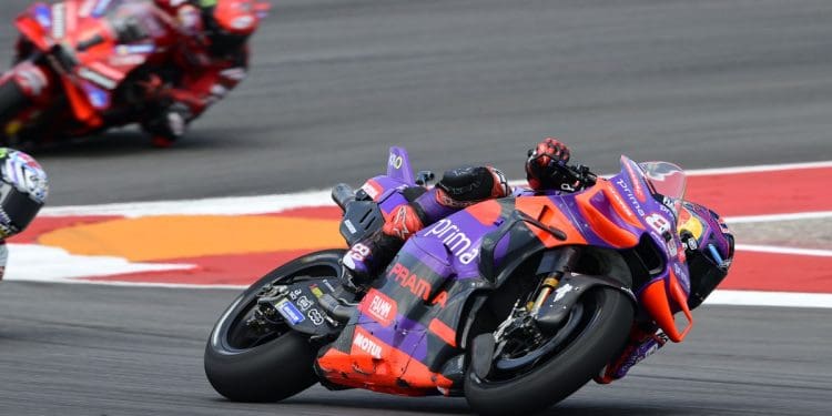 Jorge Martín dilatou liderança do MotoGP; Miguel Oliveira mantém posição