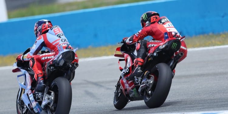 ‘Não sinto que tenha sido mais lento do que o Francesco Bagnaia’ – Marc Márquez