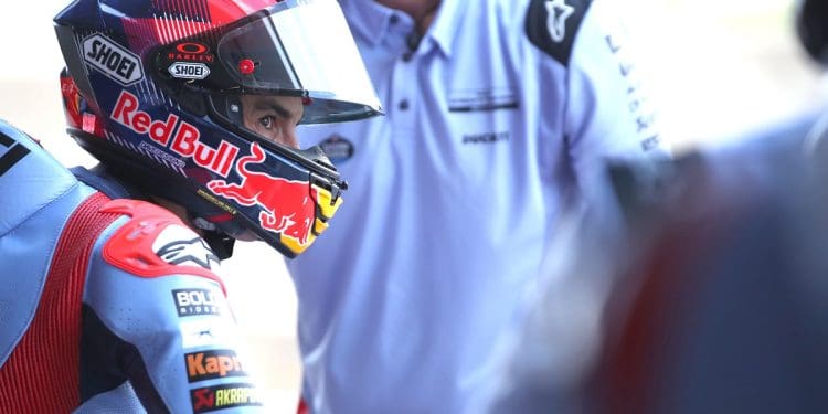 ‘Não estamos em posição de lutar pelo título; há três pilotos mais velozes do que nós’ – Marc Márquez