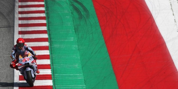 Marc Márquez ditou ritmo do warm-up na Áustria; Miguel Oliveira em 14.º