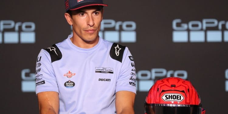 ‘O meu objetivo é tentar lutar pelo pódio, e depois veremos se temos a hipótese de lutar pela vitória’ – Marc Márquez