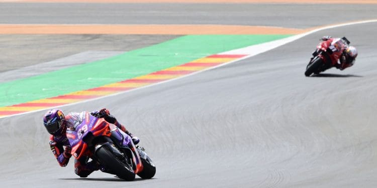 ‘Estava assustado, pensei que o meu pneu traseiro já não estivesse a funcionar’ – Jorge Martín