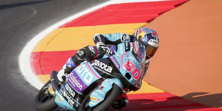 O hábito continua: David Alonso ditou ritmo do treino livre do Moto3 em Misano