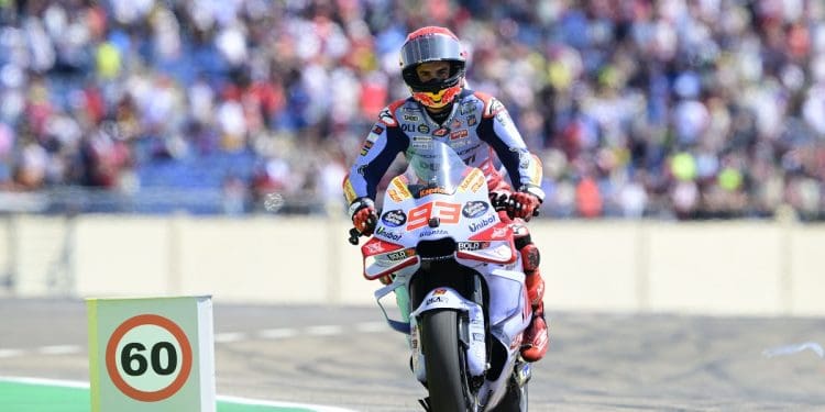 ‘Nas últimas três voltas a minha cabeça já estava no pódio e na garagem da Gresini’ – Marc Márquez