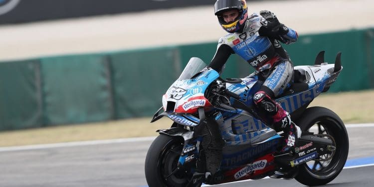 Miguel Oliveira estranhou novo pneu: ‘Tem muita aderência, mas pareceu tão diferente do que estou habituado…’