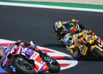 Marco Bezzecchi e a diferença entre a Desmosedici GP22 e a GP23: ‘Eles têm mais aderência e tração e alguns dispositivos novos, mas…’