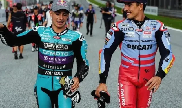 ‘Adoro o David Alonso; é veloz, bastante talentoso, e tem os pés no chão; será um grande campeão’ – Marc Márquez