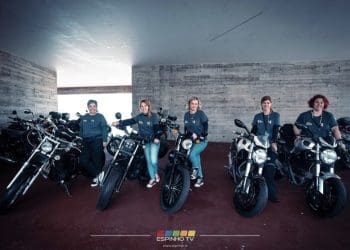 Decorreu em Espinho – Passeio motard feminino