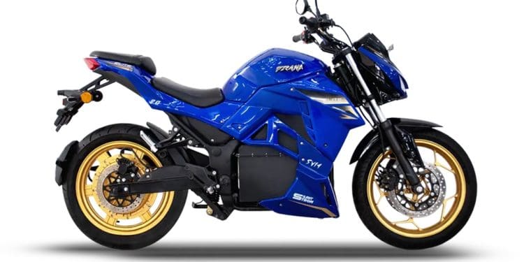 Eletrificada e eletrizante: Eis a nova naked Srivaru Prana 2.0