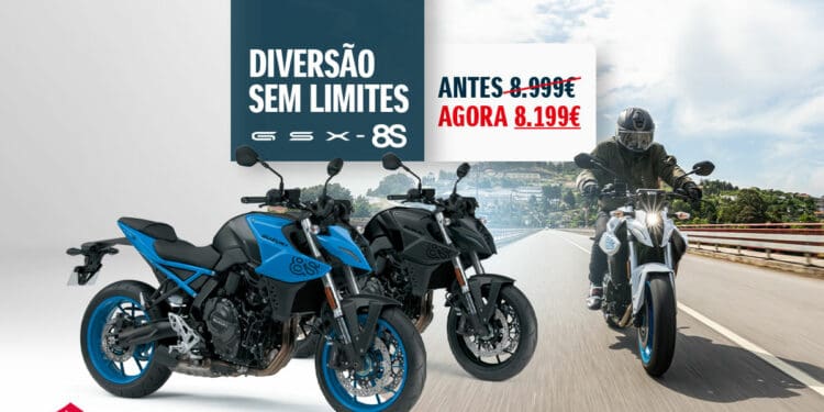 Campanha Suzuki GSX-8S –  uma das referências na sua categoria