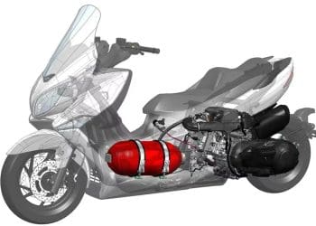 Suzuki continua a desenvolver a Burgman a hidrogénio e há novas patentes