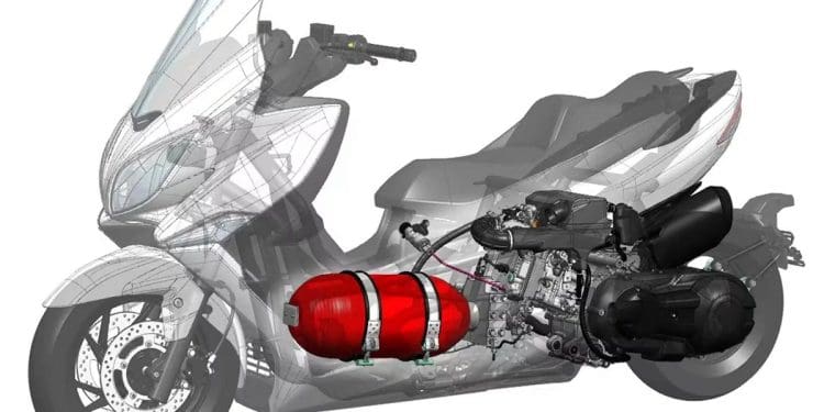Suzuki continua a desenvolver a Burgman a hidrogénio e há novas patentes