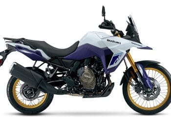Cerca de 12.000 Suzuki V-Strom 800 DE afetadas por problema com pneu