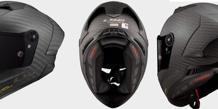 LS2 Thunder GP Aero: Pensado para si com inspiração em competição em duas rodas