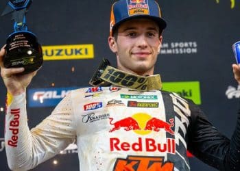 Tom Vialle conseguiu, em Arlington, o seu primeiro pódio no Supercross e tem agora novos alvos: ‘O objetivo agora é a vitória’