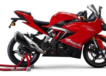 Nova TVS Apache RR 310 prestes a ser lançada