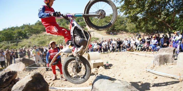 Honda brilha em competição de Trial no Japão e logo na estreia de moto elétrica