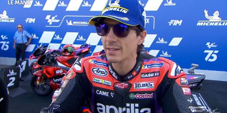‘Estar na linha da frente só com uma volta é fantástico’ – Maverick Viñales
