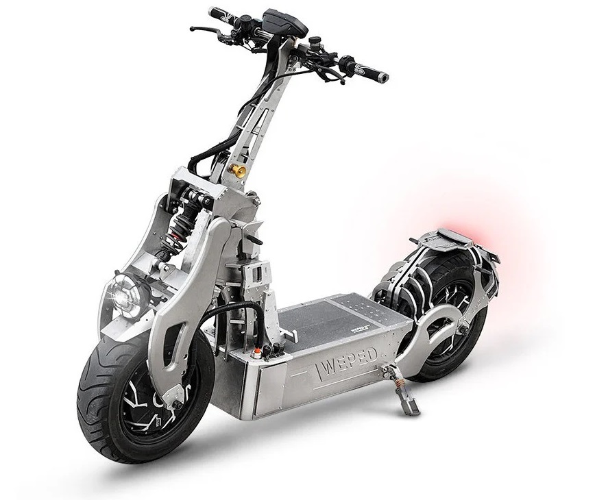 De arrepiar! WEPED Sonic S Dual, a trotinete elétrica que vai além dos 150 km/h