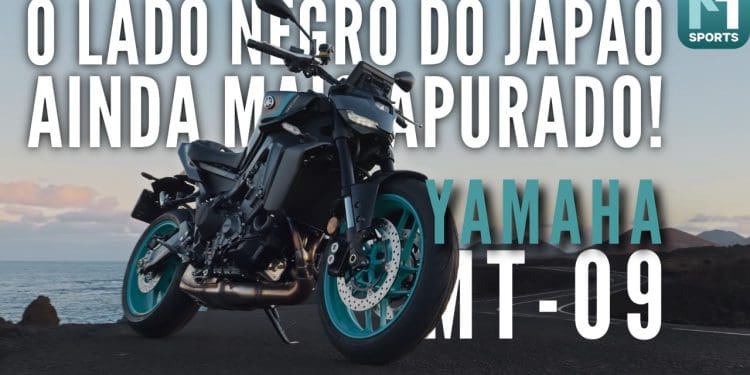 Vídeo – Yamaha MT-09 – o lado negro do Japão ainda mais apurado