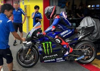 Fabio Quartararo feliz por ver Andrea Dovizioso testar com a Yamaha: ‘Nem sei se lhe devo chamar antigo piloto ou não; É um dos melhores’