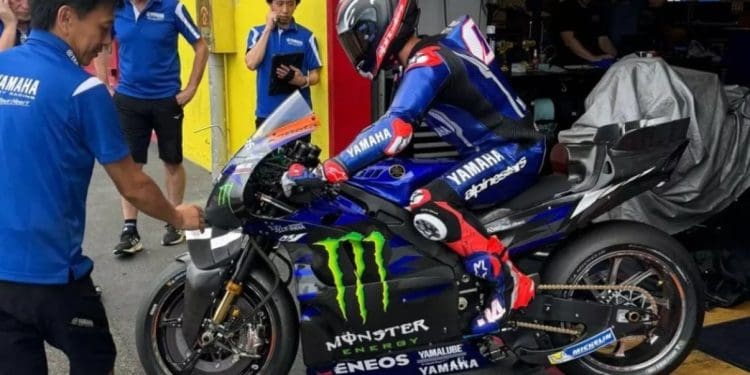 Fabio Quartararo feliz por ver Andrea Dovizioso testar com a Yamaha: ‘Nem sei se lhe devo chamar antigo piloto ou não; É um dos melhores’