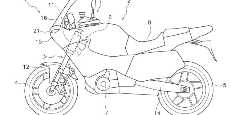 Futuros modelos touring da Yamaha a caminho de terem câmara frontal