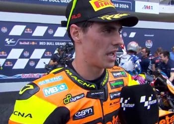 Fermín Aldeguer conquistou o seu primeiro pódio da época: ‘Depois de um erro, fiz uma recuperação incrível e isso foi importante’