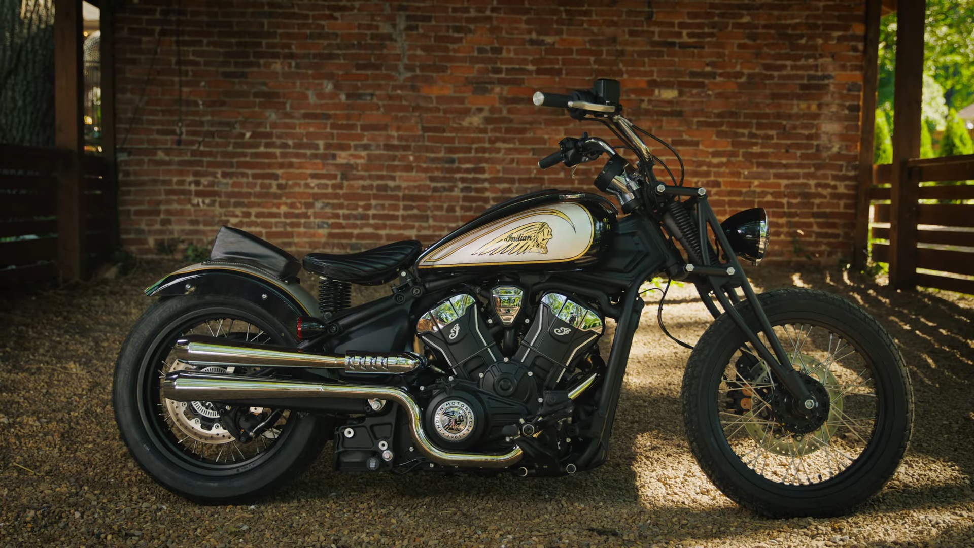 «Forged» presents another customized Indian Motorcycle