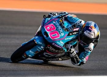 David Alonso brilha e conquista pole position em Aragão no Moto3