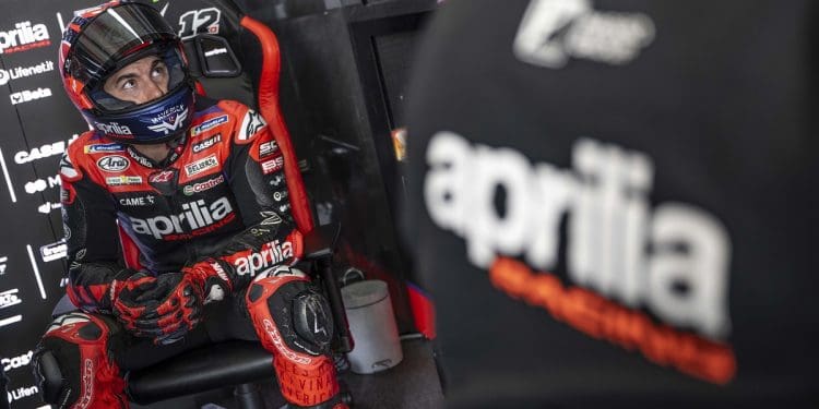 Maverick Viñales focou-se na travagem durante o teste: ‘No início da época eu era capaz de parar a moto…’