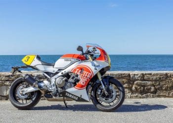 Nova Yamaha XSR900 GP presente no Wheels and Waves 2024