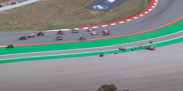 Vídeo: Recorde o caos do GP da Catalunha de 2023
