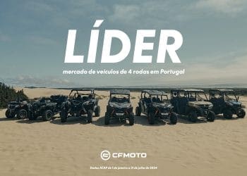 CFMOTO consolida liderança no mercado de veículos de 4 rodas em Portugal