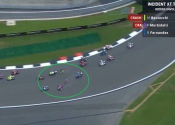 Morbidelli penalizado com duas Voltas Longas por provocar acidente com Bezzecchi em Silverstone, considera Direção de Corrida