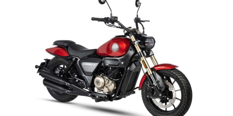 A jovem marca chinesa MBP vai lançar no mercado europeu a C352LS Cruiser