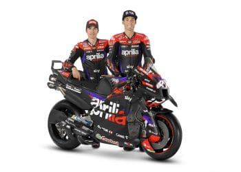 Aprilia perde os seus dois pilotos de referência «de uma assentada»