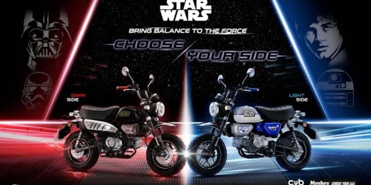 Honda Monkey Star Wars Edition – modelo da Cub House de edição especial