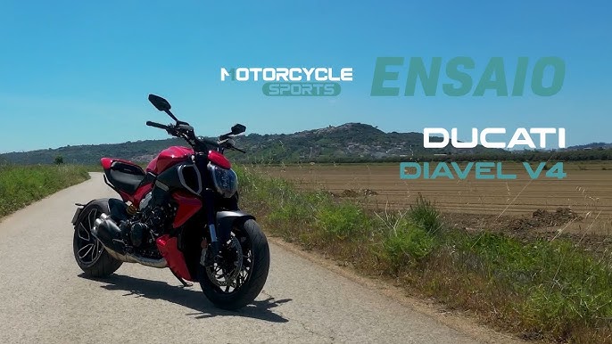 Vídeo – Ducati Diavel V4 – musculada, desportiva, exagerada e elegante