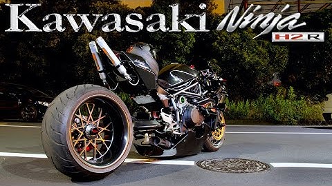 Kawasaki H2R “drag racing” – levar a potência ao limite