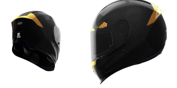Icon AFP Carbon 4Tress – Quem precisa de decoração no capacete quando o design por si só já é arte?