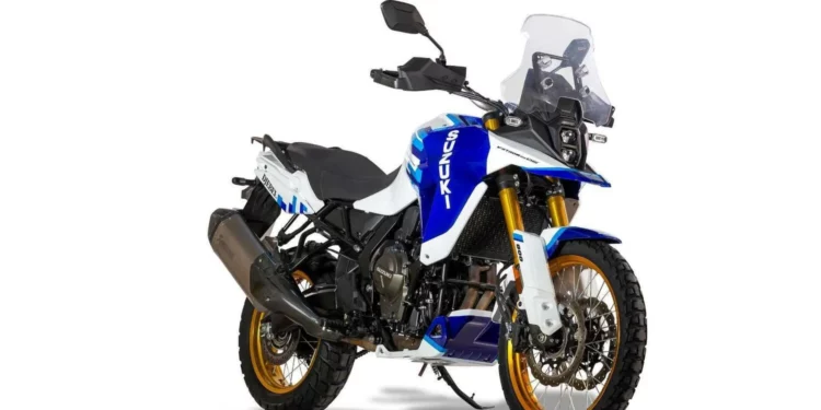 Suzuki V-Strom 800 DE Djebel – grafismos que relembram o passado
