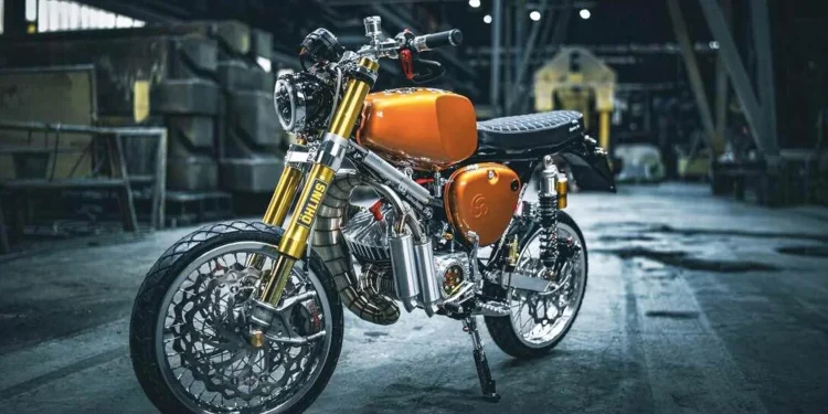 Simson S 51 – modelo transformado numa “bomba” de baixa cilindrada com 32 cv