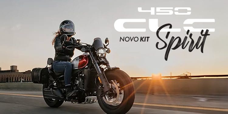 CFMOTO 450CL-C com Spirit: Vá mais à frente, mais além