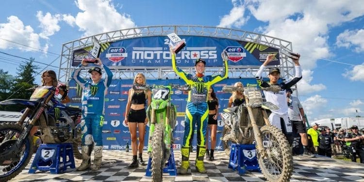 Haiden Deegan e Levi Kitchen brilharam no AMA 250MX em Unadilla; Deegan tem já mão e meia no título