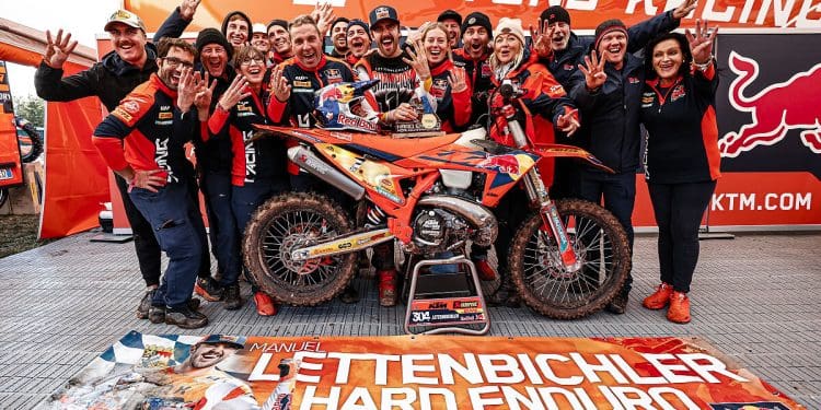 Manuel Lettenbichler sagra-se tetracampeão mundial de Hard Enduro; Billy Bolt venceu Hixpania Hard Enduro