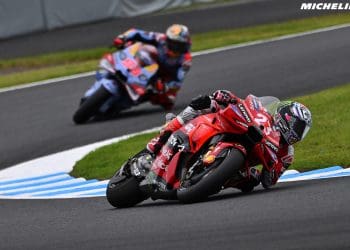 Enea Bastianini gostou da batalha com Marc Márquez: ‘Foi um bom duelo, ele é muito difícil de ultrapassar’